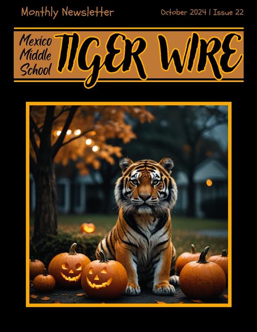 Halloween Tiger Wire Cover